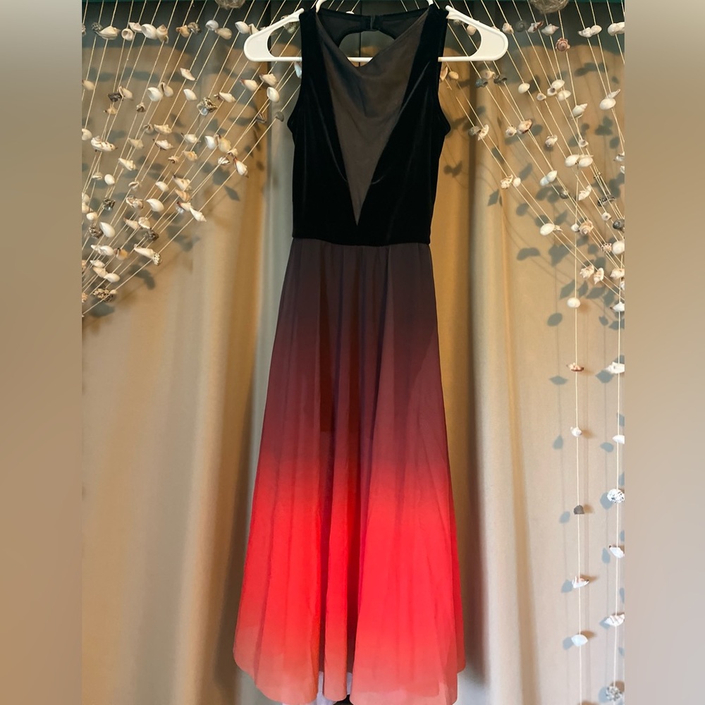 Ombré dance dress